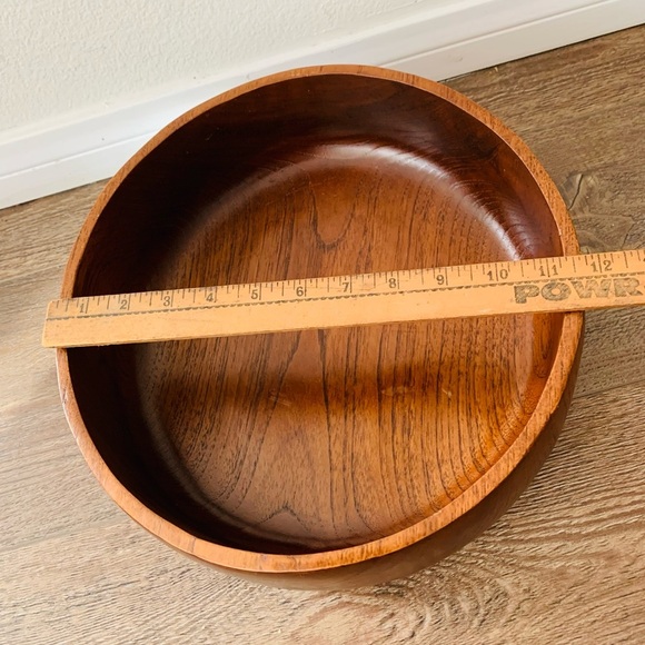 Verity southall teak Wood Bowl - Picture 2 of 12